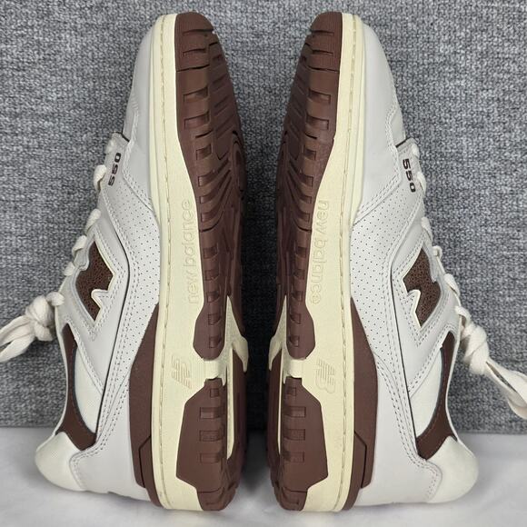 AIME LEON DORE x NEW BALANCE 550 – 2022 – WHITE/BROWN – MEN’S SIZE 9 D – NIB main image 4